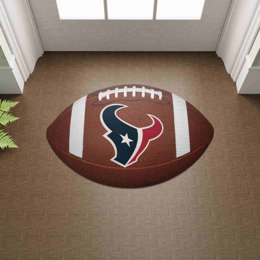 Shaped Mat Mockup 2 DOOR0213 Houston Texans The Duke NFL Ball Shape Doormat