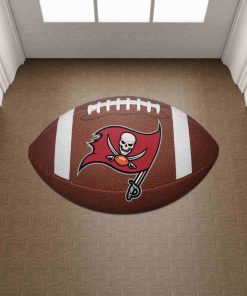 Shaped Mat Mockup 2 DOOR0230 Tampa Bay Buccaneers The Duke NFL Ball Shape Doormat