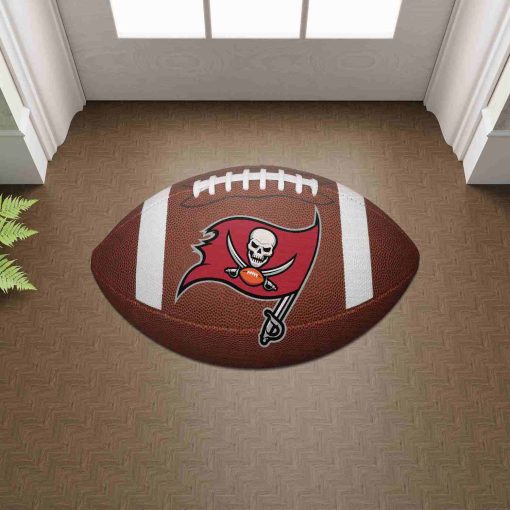 Shaped Mat Mockup 2 DOOR0230 Tampa Bay Buccaneers The Duke NFL Ball Shape Doormat
