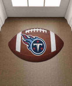 Shaped Mat Mockup 2 DOOR0231 Tennessee Titans The Duke NFL Ball Shape Doormat