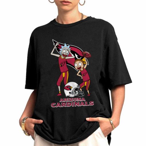 Shirt Women 0 DSRM01 Rick And Morty Fans Play Football Arizona Cardinals