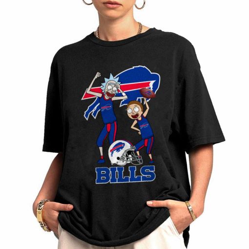 Shirt Women 0 DSRM04 Rick And Morty Fans Play Football Buffalo Bills