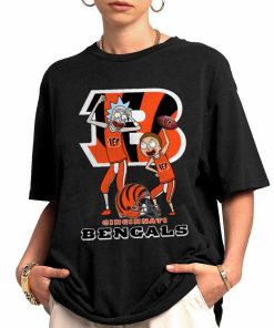 Shirt Women 0 DSRM07 Rick And Morty Fans Play Football Cincinnati Bengals