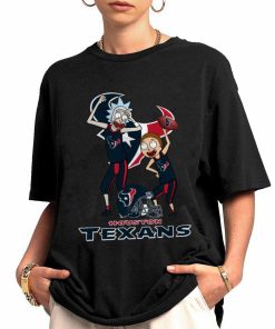 Shirt Women 0 DSRM13 Rick And Morty Fans Play Football Houston Texans