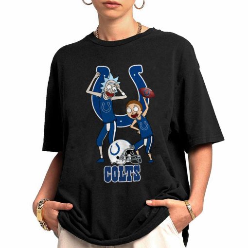 Shirt Women 0 DSRM14 Rick And Morty Fans Play Football Indianapolis Colts