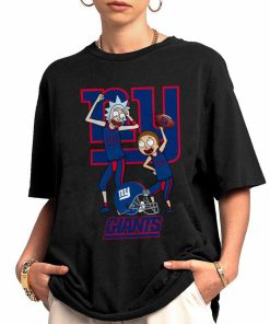 Shirt Women 0 DSRM24 Rick And Morty Fans Play Football New York Giants