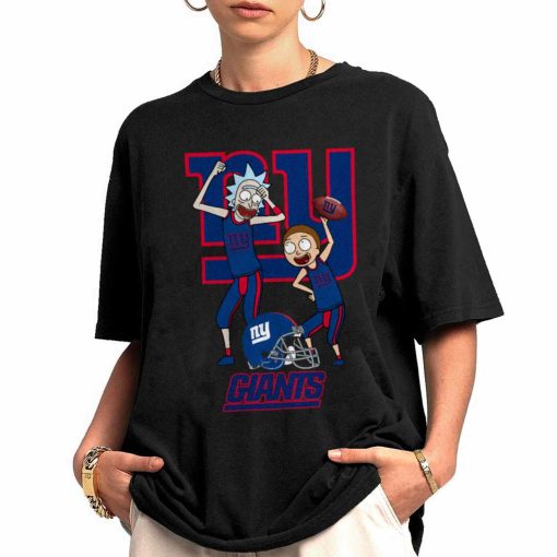 Shirt Women 0 DSRM24 Rick And Morty Fans Play Football New York Giants