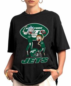 Shirt Women 0 DSRM25 Rick And Morty Fans Play Football New York Jets