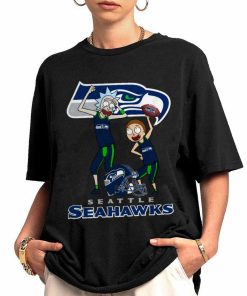 Shirt Women 0 DSRM29 Rick And Morty Fans Play Football Seattle Seahawks