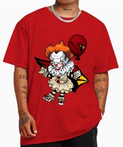 T Shirt Color DSBN008 It Clown Pennywise Arizona Cardinals T Shirt