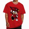T Shirt Color DSBN009 Minnie And Daisy Duck Fans Arizona Cardinals T Shirt