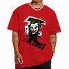 T Shirt Color DSBN023 Joker Smile Atlanta Falcons T Shirt