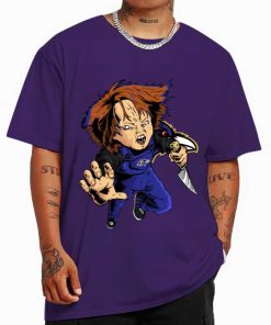 T Shirt Color DSBN035 Chucky Fans Baltimore Ravens T Shirt