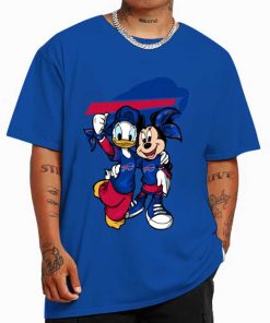 T Shirt Color DSBN053 Minnie And Daisy Duck Fans Buffalo Bills T Shirt
