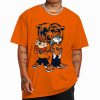 T Shirt Color DSBN089 Looney Tunes Bugs And Taz Chicago Bears T Shirt