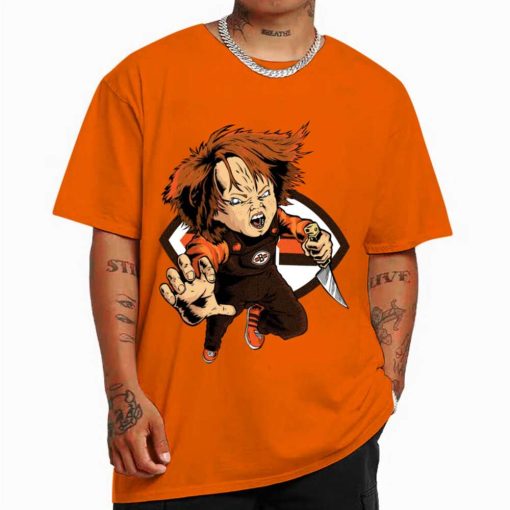 T Shirt Color DSBN117 Chucky Fans Cleveland Browns T Shirt