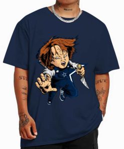 T Shirt Color DSBN130 Chucky Fans Dallas Cowboys T Shirt