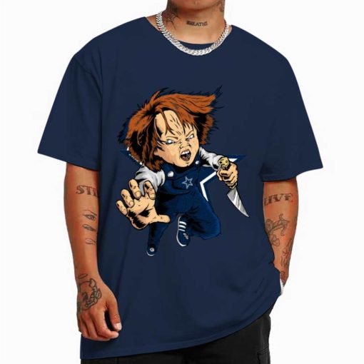 T Shirt Color DSBN130 Chucky Fans Dallas Cowboys T Shirt