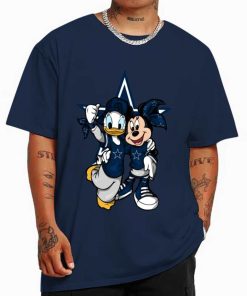 T Shirt Color DSBN137 Minnie And Daisy Duck Fans Dallas Cowboys T Shirt