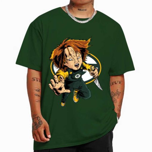 T Shirt Color DSBN179 Chucky Fans Green Bay Packers T Shirt