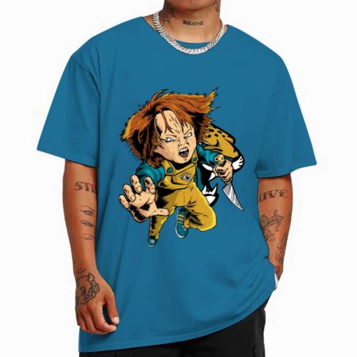 T Shirt Color DSBN233 Chucky Fans Jacksonville Jaguars T Shirt