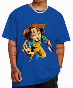 T Shirt Color DSBN277 Chucky Fans Los Angeles Chargers T Shirt