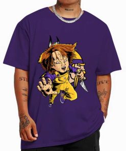 T Shirt Color DSBN333 Chucky Fans Minnesota Vikings T Shirt