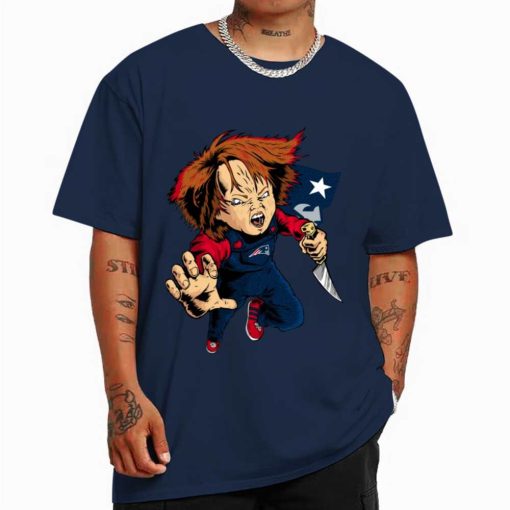 T Shirt Color DSBN349 Chucky Fans New England Patriots T Shirt
