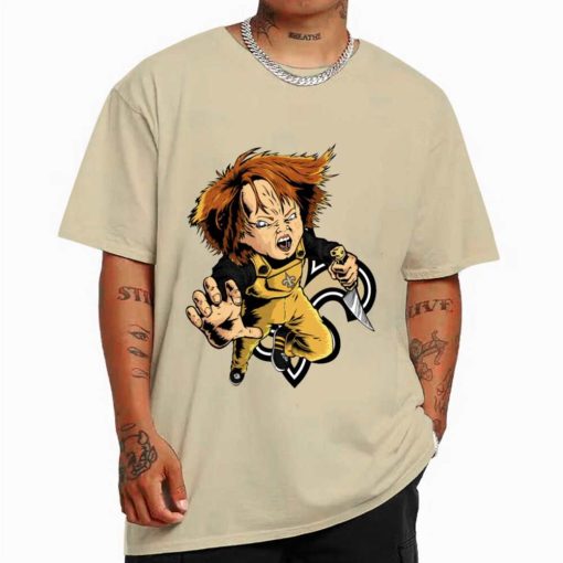 T Shirt Color DSBN358 Chucky Fans New Orleans Saints T Shirt