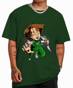 T Shirt Color DSBN396 Chucky Fans New York Jets T Shirt