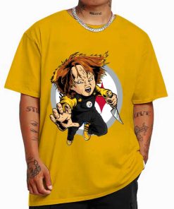 T Shirt Color DSBN421 Chucky Fans Pittsburgh Steelers T Shirt
