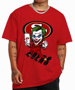 T Shirt Color DSBN441 Joker Smile San Francisco 49Ers T Shirt