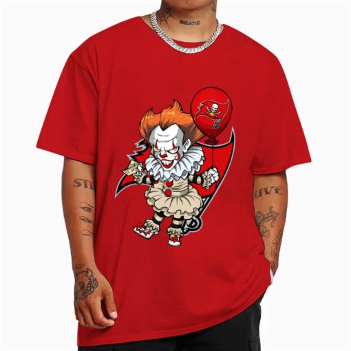T Shirt Color DSBN476 It Clown Pennywise Tampa Bay Buccaneers T Shirt