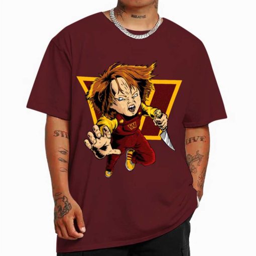 T Shirt Color DSBN509 Chucky Fans Washington Commanders T Shirt