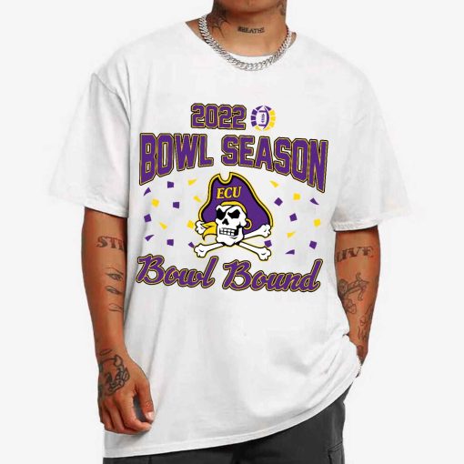T Shirt MEN 1 DSBS04 East Carolina Pirates College Football 2022 Bowl Season T Shirt