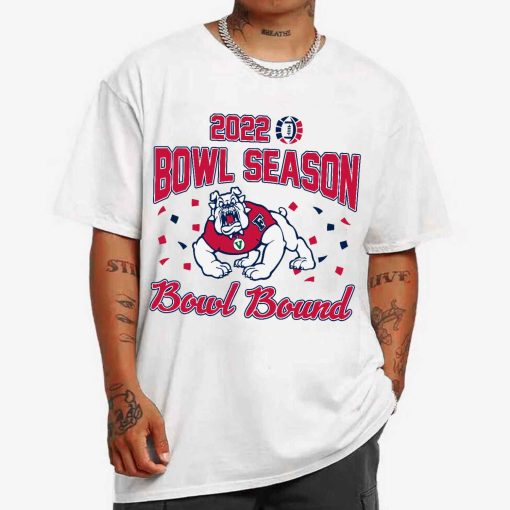 T Shirt MEN 1 DSBS05 Fresno State Bulldogs College Football 2022 Bowl Season T Shirt