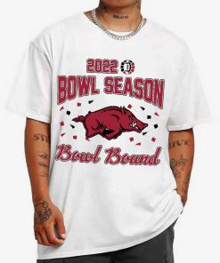 T Shirt MEN 1 DSBS12 Arkansas Razorbacks College Football 2022 Bowl Season T Shirt
