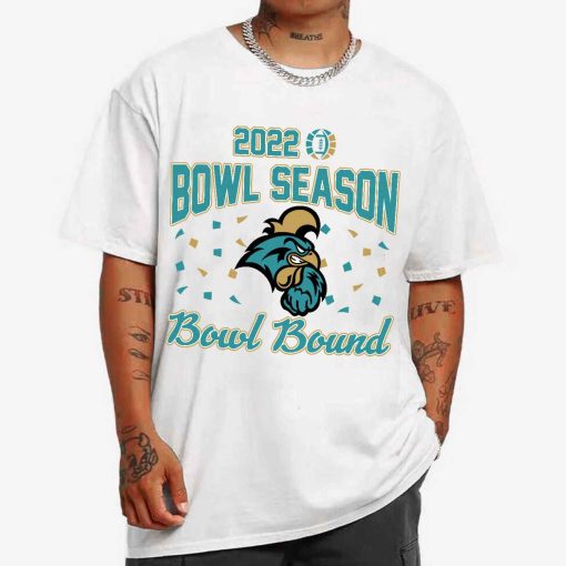 T Shirt MEN 1 DSBS14 Coastal Carolina Chanticleers College Football 2022 Bowl Season T Shirt