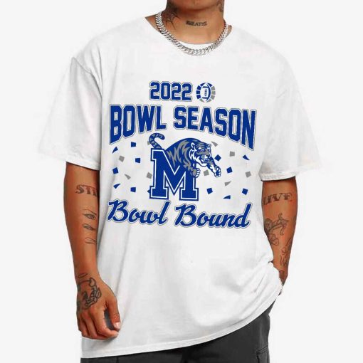T Shirt MEN 1 DSBS22 Memphis Tigers College Football 2022 Bowl Season T Shirt