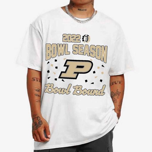 T Shirt MEN 1 DSBS26 Purdue Boilermakers College Football 2022 Bowl Season T Shirt
