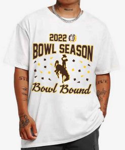 T Shirt MEN 1 DSBS36 Wyoming Cowboys College Football 2022 Bowl Season T Shirt