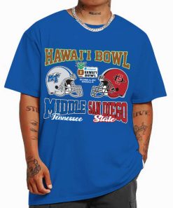 T Shirt Men 0 Royal Hawai i Bowl Champions Middle Tennessee San Diego State 2022 T Shirt