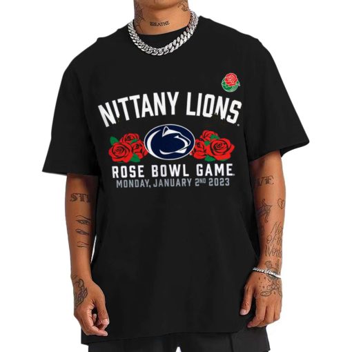 T Shirt Men BOWLG04 Penn State Nittany Lions Rose Bowl Game 2023 T Shirt