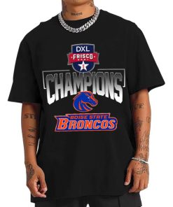T Shirt Men Boise State Broncos Frisco Bowl Champions T Shirt