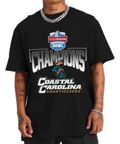 T Shirt Men Coastal Carolina Chanticleers Birmingham Bowl Champions T Shirt
