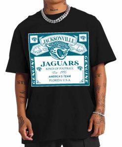 T Shirt Men DSBEER15 Kings Of Football Funny Budweiser Genuine Jacksonville Jaguars T Shirt