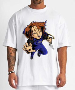 T Shirt Men DSBN035 Chucky Fans Baltimore Ravens T Shirt