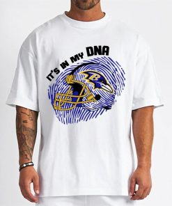 T Shirt Men DSBN040 It S In My Dna Baltimore Ravens T Shirt