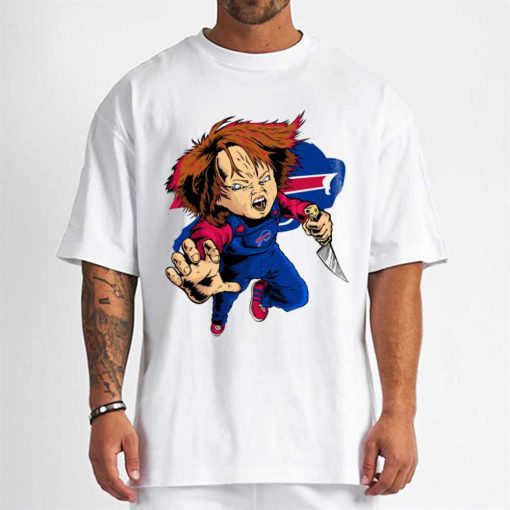T Shirt Men DSBN052 Chucky Fans Buffalo Bills T Shirt