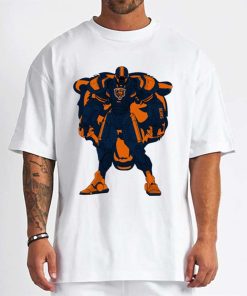 T Shirt Men DSBN096 Transformer Robot Chicago Bears T Shirt
